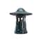 Hello Honey® 9" Stoneware Mushroom Lantern with Lid Set, 2ct.